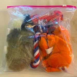 5 cleaned Doogie toys( FREE with bundle)